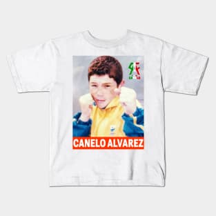 canelo alvarez when I was a child Kids T-Shirt